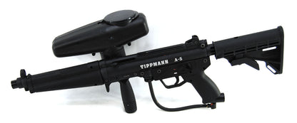 Used Tippmann Sports A5 w/ Flatline &amp; Rifle Stock - Tippmann Sports