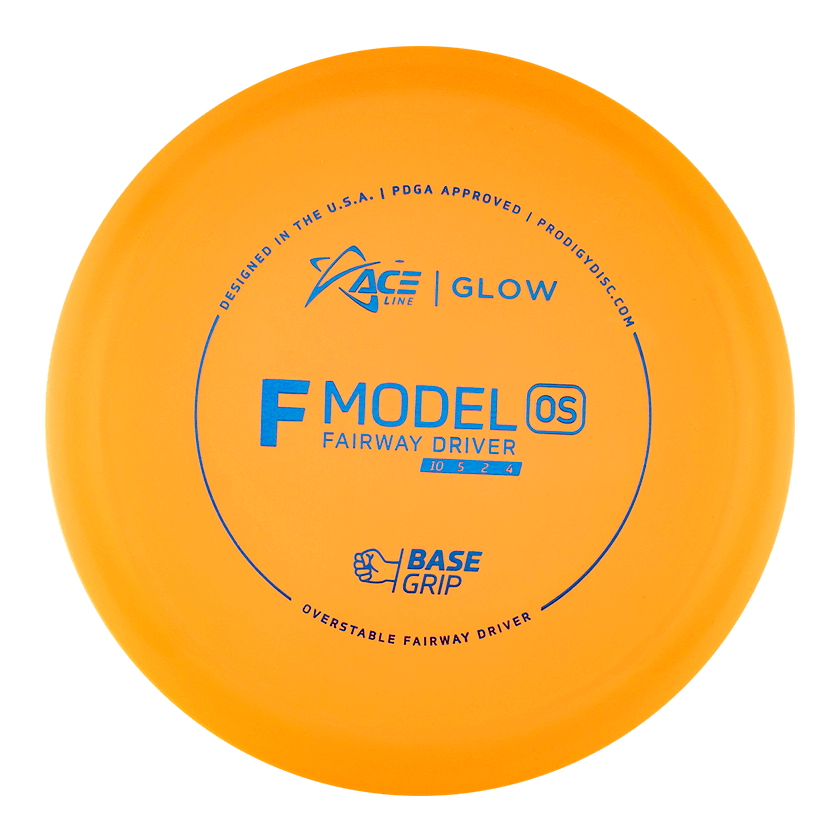 Prodigy Ace Line F Model OS Distance Driver Disc - Basegrip Glow Plastic