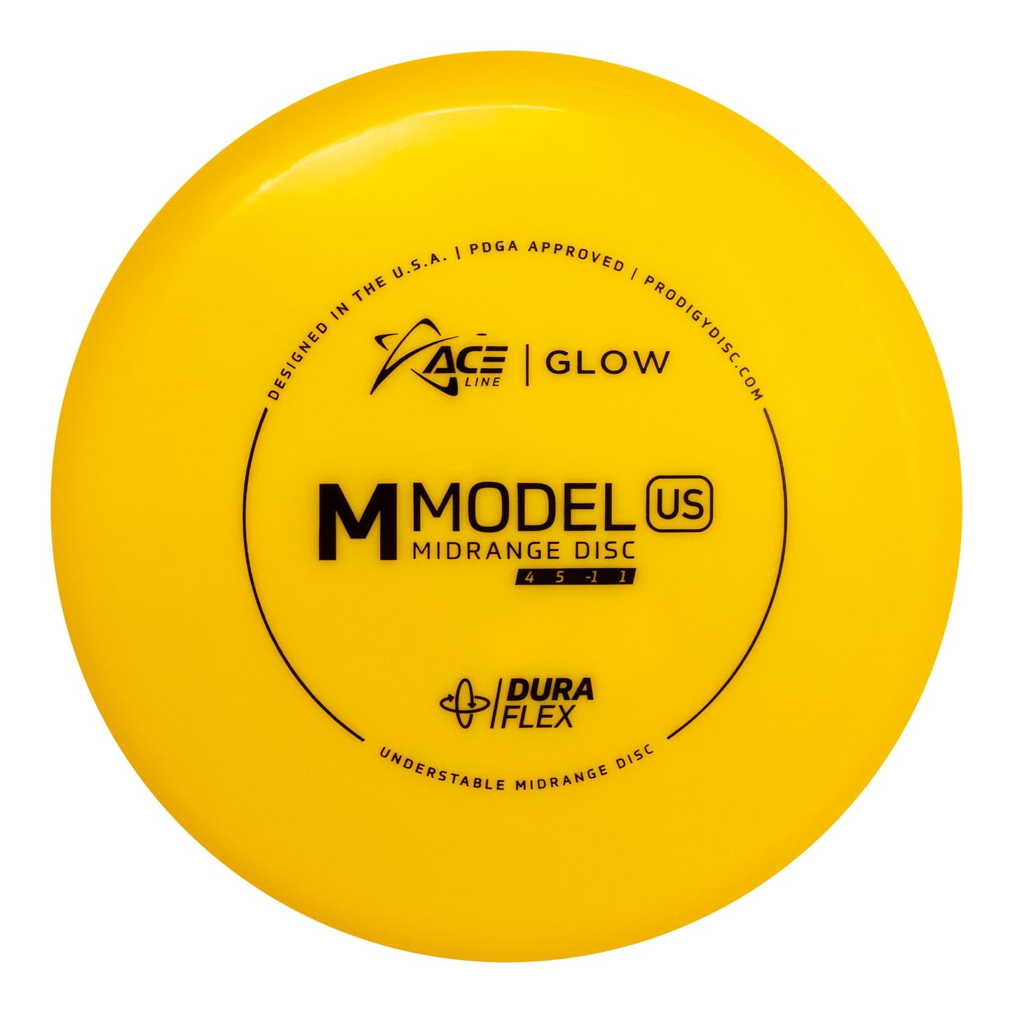 Prodigy Ace Line M Model US Midrange Disc - Duraflex Glow Plastic