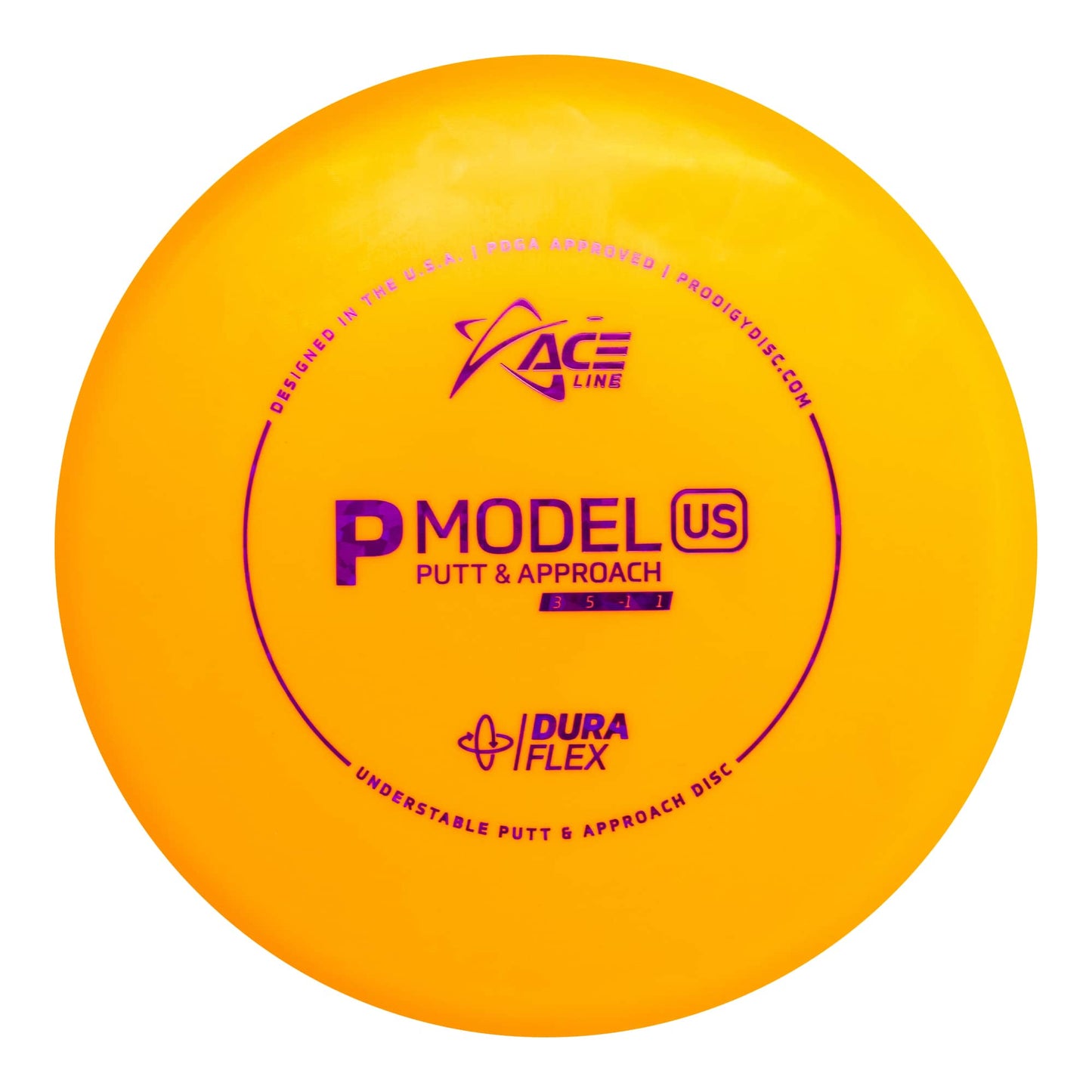 Prodigy Ace Line P Model US Putt & Approach Disc - Duraflex Plastic