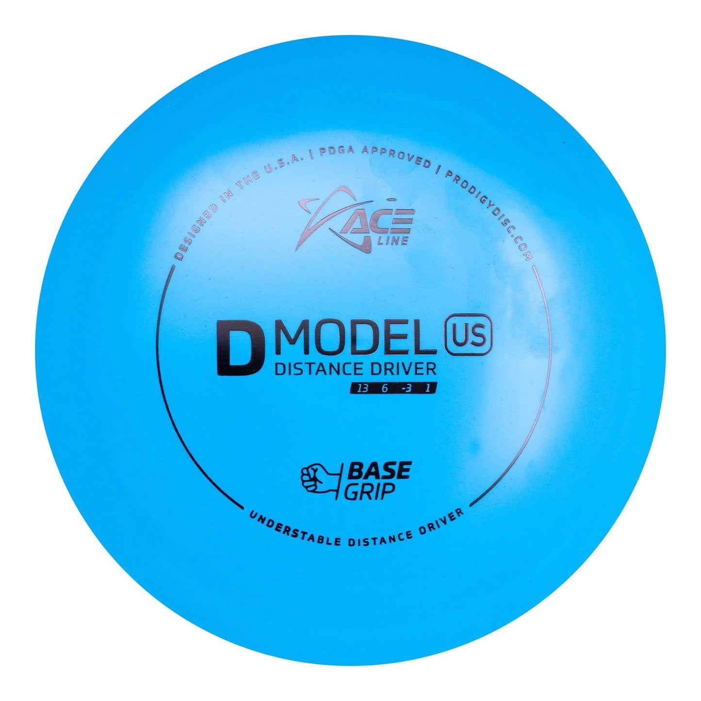 Prodigy Ace Line D Model US Distance Driver Disc - Basegrip Plastic