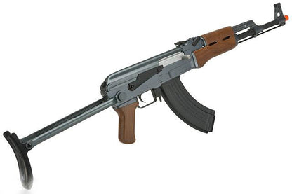 CYMA Standard AK47S Steel Under-Folding Stock Airsoft AEG Rifle w/ Real Wood Furniture - Evike