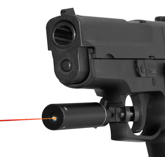 Red Laser Sight with Trigger Guard Mount - Black - NC Star