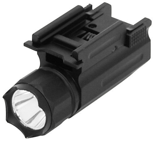 Pistol &amp; Rifle LED Flashlight with Quick Release Weaver - NC Star