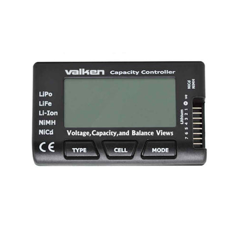 Valken Energy Battery Tester - LiPo, Li-Ion, &amp; NiMH Compatible - Valken Paintball