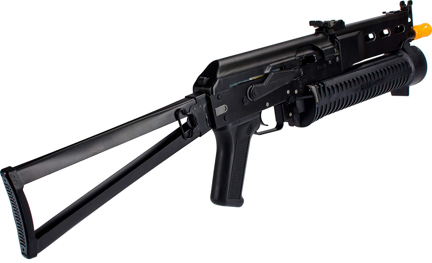 AK Bizon-2 Bison PP-19 Full Metal Airsoft AEG Rifle - Black – PB Sports LLC