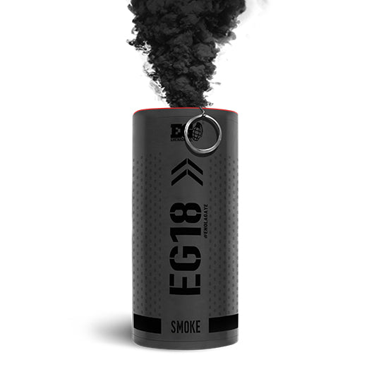 Enola Gaye EG18 Smoke Grenade - Black - NO SHIPPING