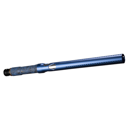 CRBN Carbon IC Paintball Barrel - Graphic Blue - Autococker Thread