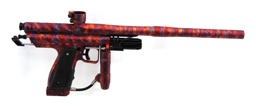 Inception Autococker Inception Designs Retro Ripper Mini Autococker - Orange/Red Acid Wash