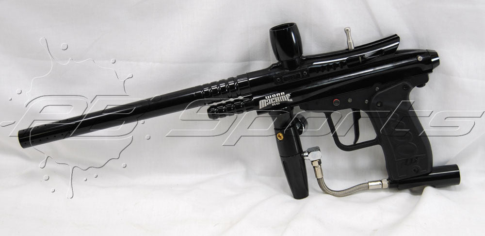 Used WGP Worr Machine RG Paintball Marker with matching WGP Grip Stock