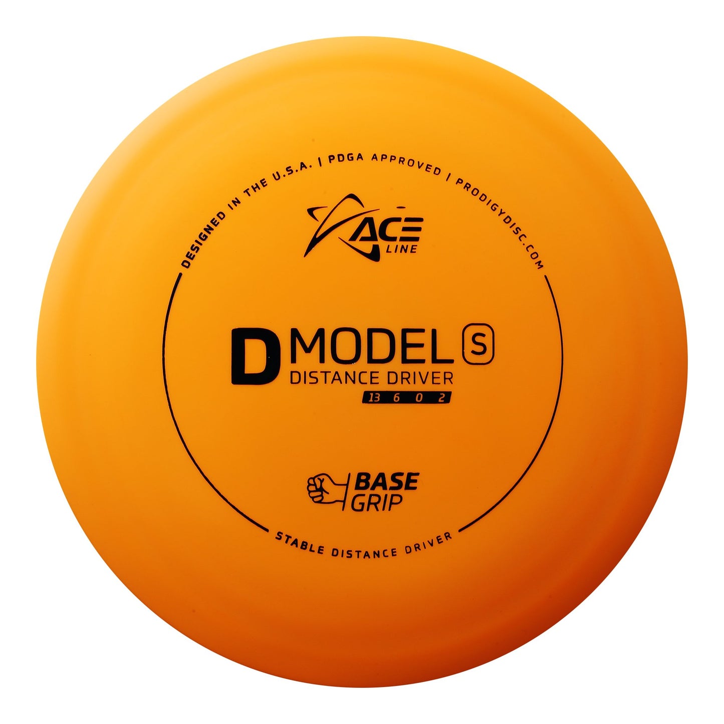 Prodigy Ace Line D Model S Distance Driver Disc - Basegrip Glow Plastic