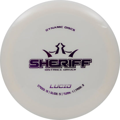 Dynamic Discs Lucid Sheriff Disc - White