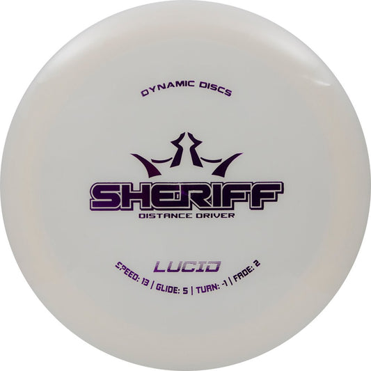 Dynamic Discs Lucid Sheriff Disc - White