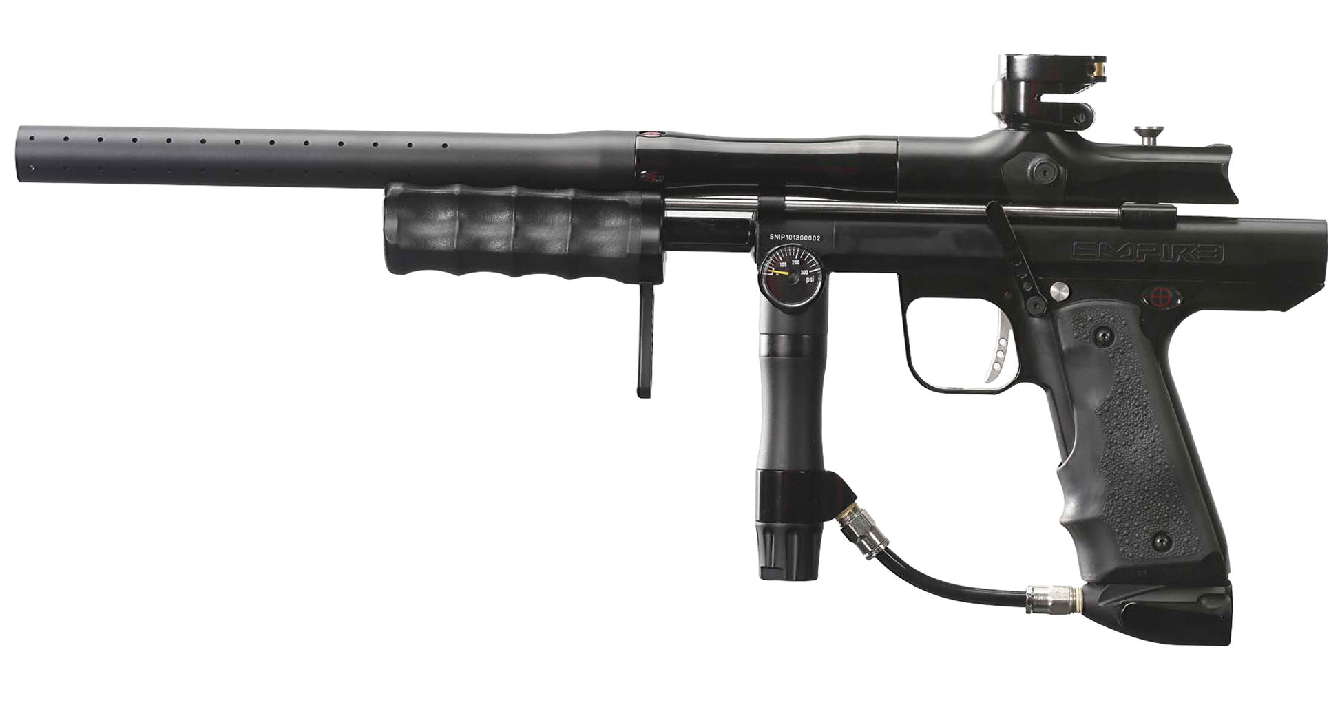 Empire Sniper Pump - Dust Black/Polished Black - Empire
