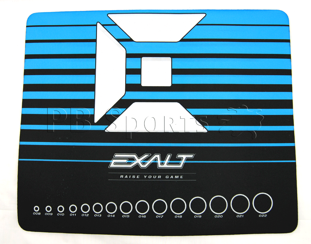 Exalt Paintball Tech Mat - Blue - Exalt