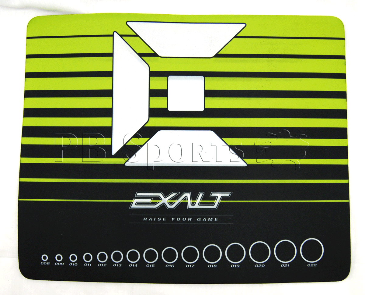 Exalt Paintball Tech Mat - Lime - Exalt