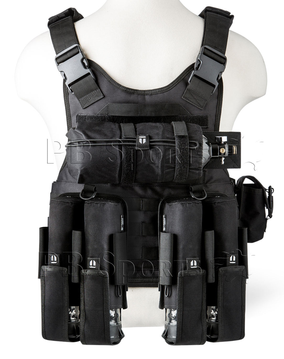 Tiberius Arms EXO Assault Tactical Vest Black - Tiberius Arms
