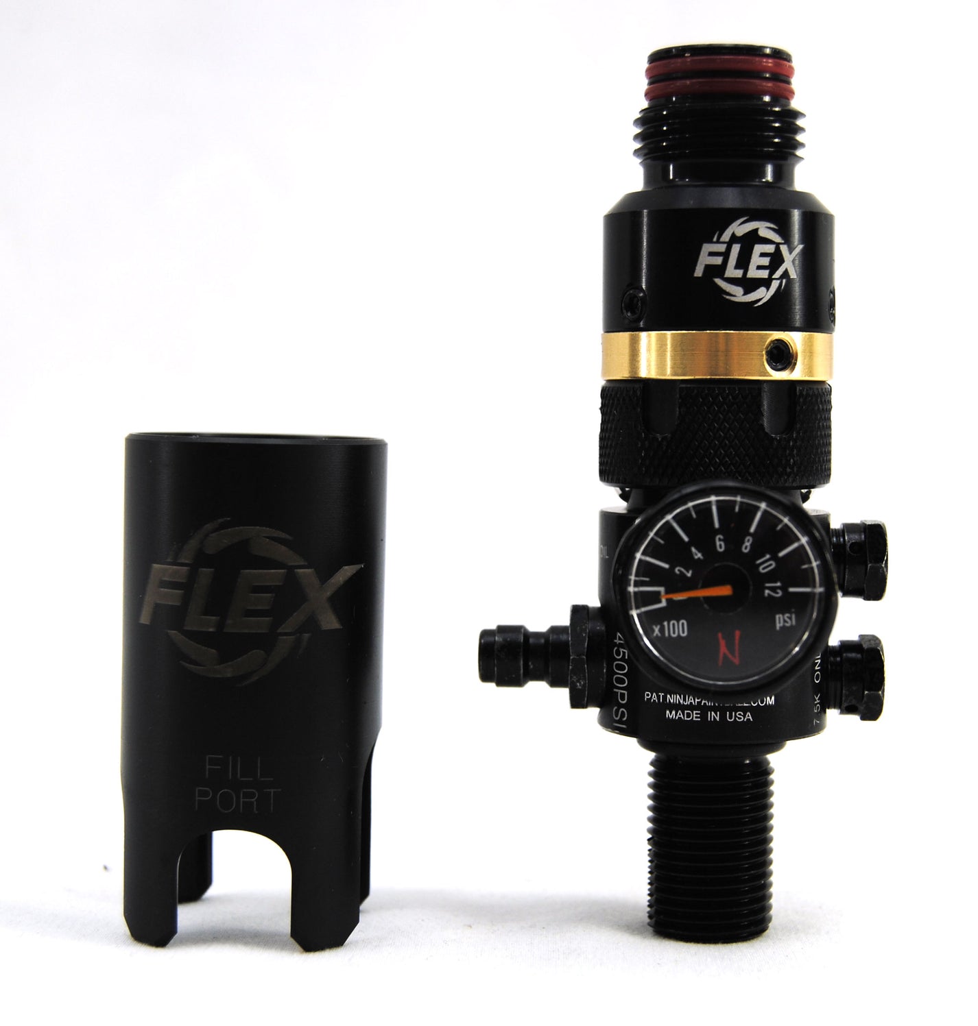 Ninja FLEX Regulator for 4500psi Bottles Adjustable Output Regulator
