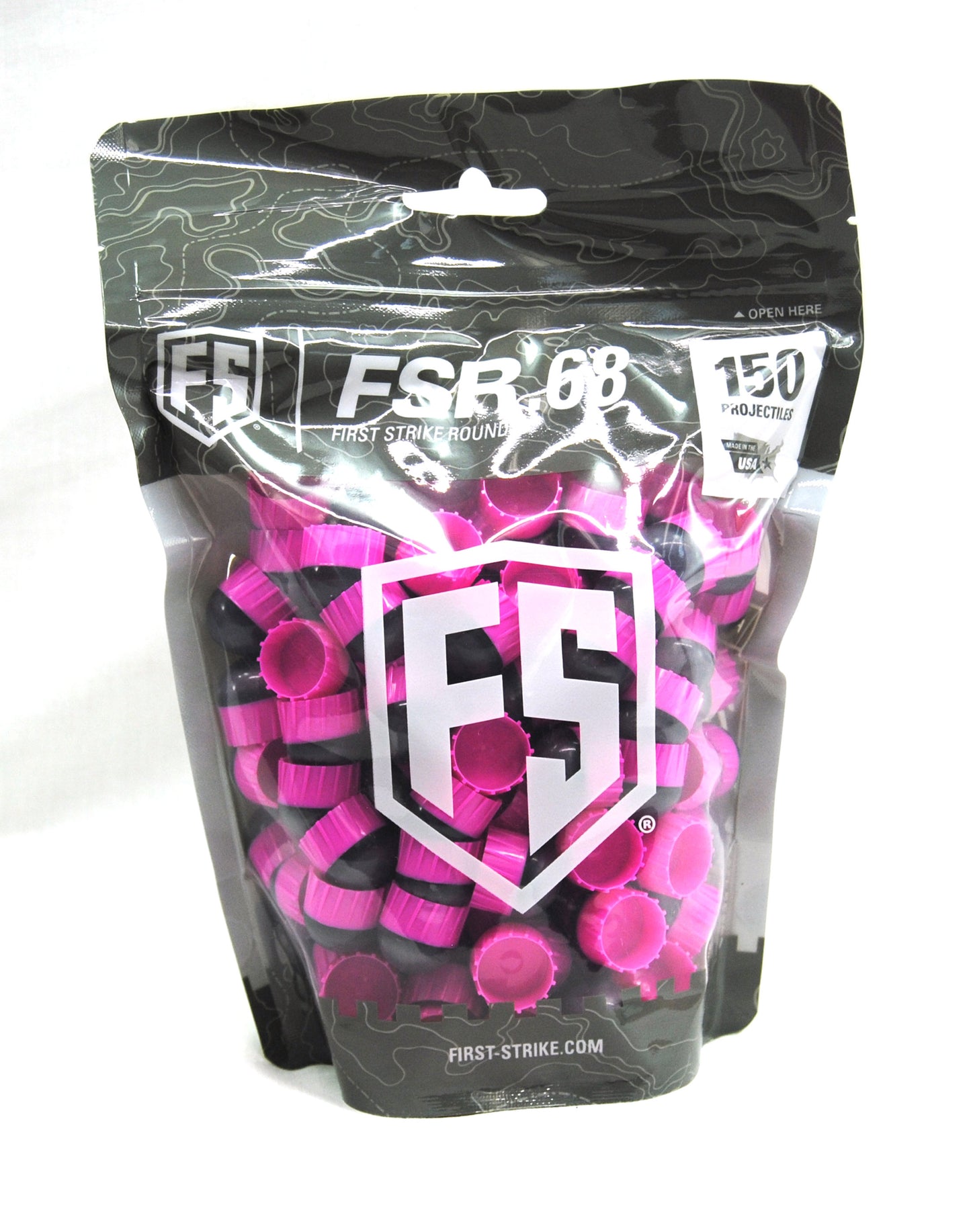 First Strike Rounds - 150 Count - Smoke/Pink - Pink - First Strike
