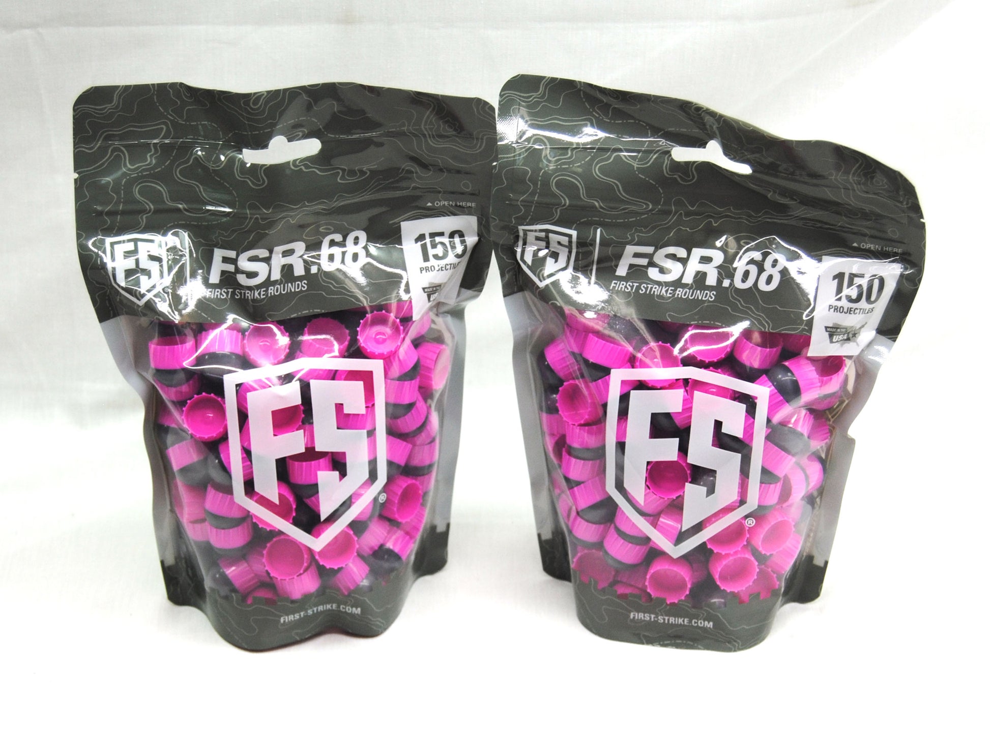 First Strike Rounds - 300 Count - Smoke/Pink - Pink - First Strike