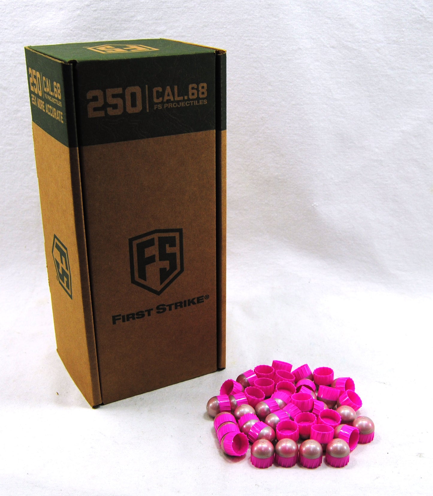 First Strike Rounds - 250ct - Pink/Silver-Pink - First Strike