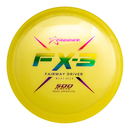 Prodigy FX-3 Fairway Driver - 500 Plastic