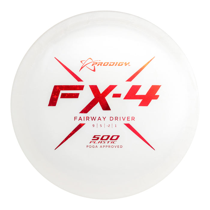 Prodigy FX-4 Fairway Driver - 500 Plastic