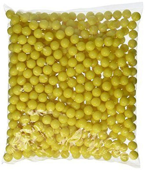 Valken Fate 500ct Yellow with White fill .50 cal paintballs 500 rounds - Valken Paintball