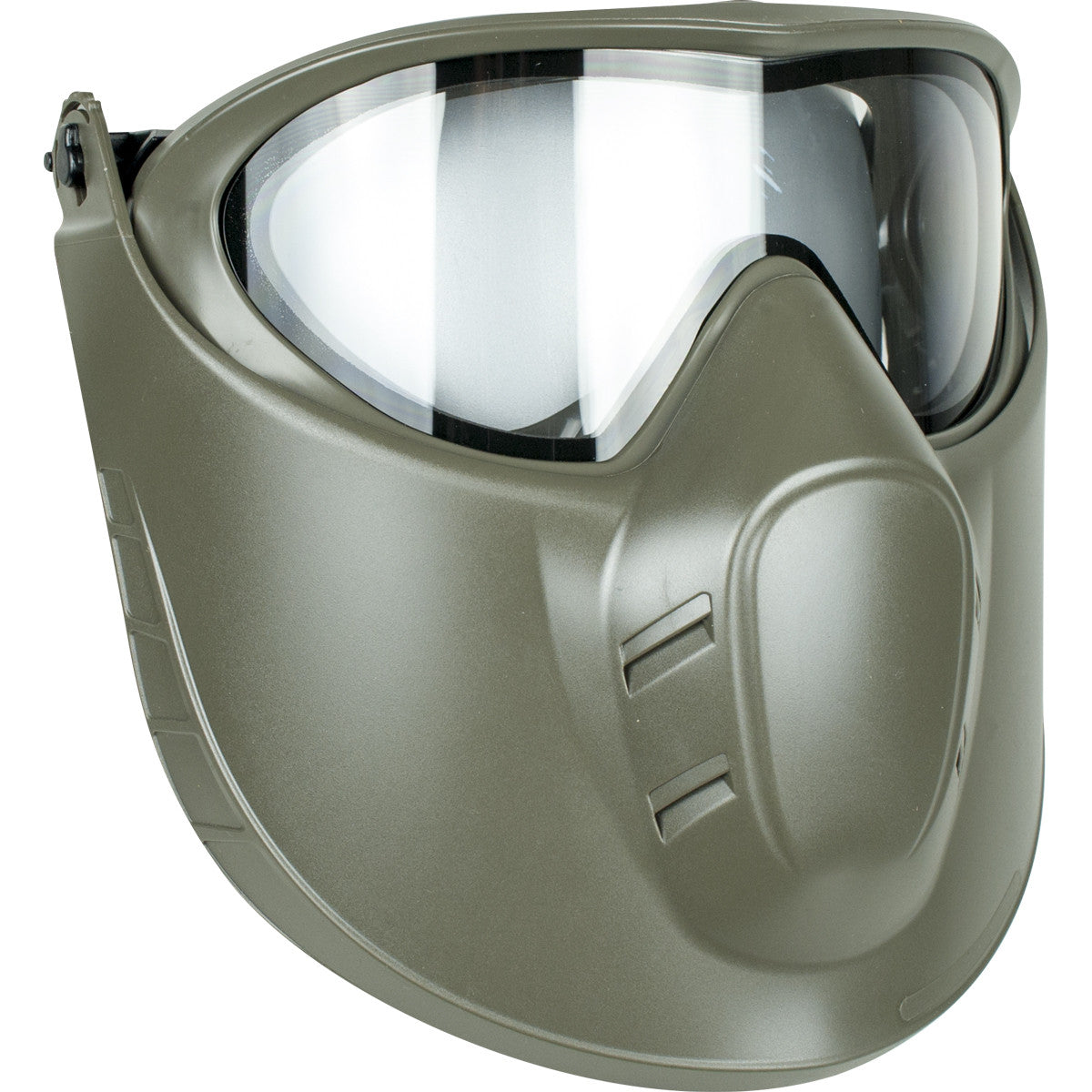 Valken VSM Thermal w/Face Shield Olive - Clear Lens - Valken Paintball