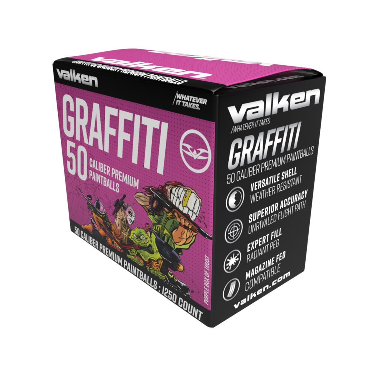 thumbnail image 2 of Valken .50 Cal Paintballs - 500 Rounds (Yellow Fill) - Bag 2 of 6