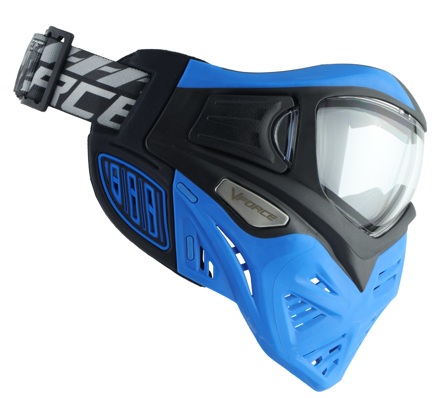 V-Force Grill 2.0 Paintball Goggle - Thermal Clear Lens - Azure (Black/Blue)