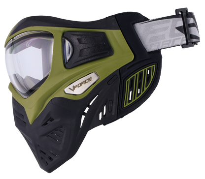 V-Force Grill 2.0 Paintball Goggle - Thermal Clear Lens - Crocodile (Olive/Black)