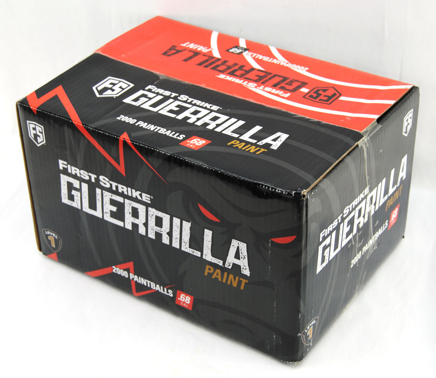 First Strike Guerrilla Paintballs 2000 Count Box - Yellow Shell / Yellow Fill - First Strike