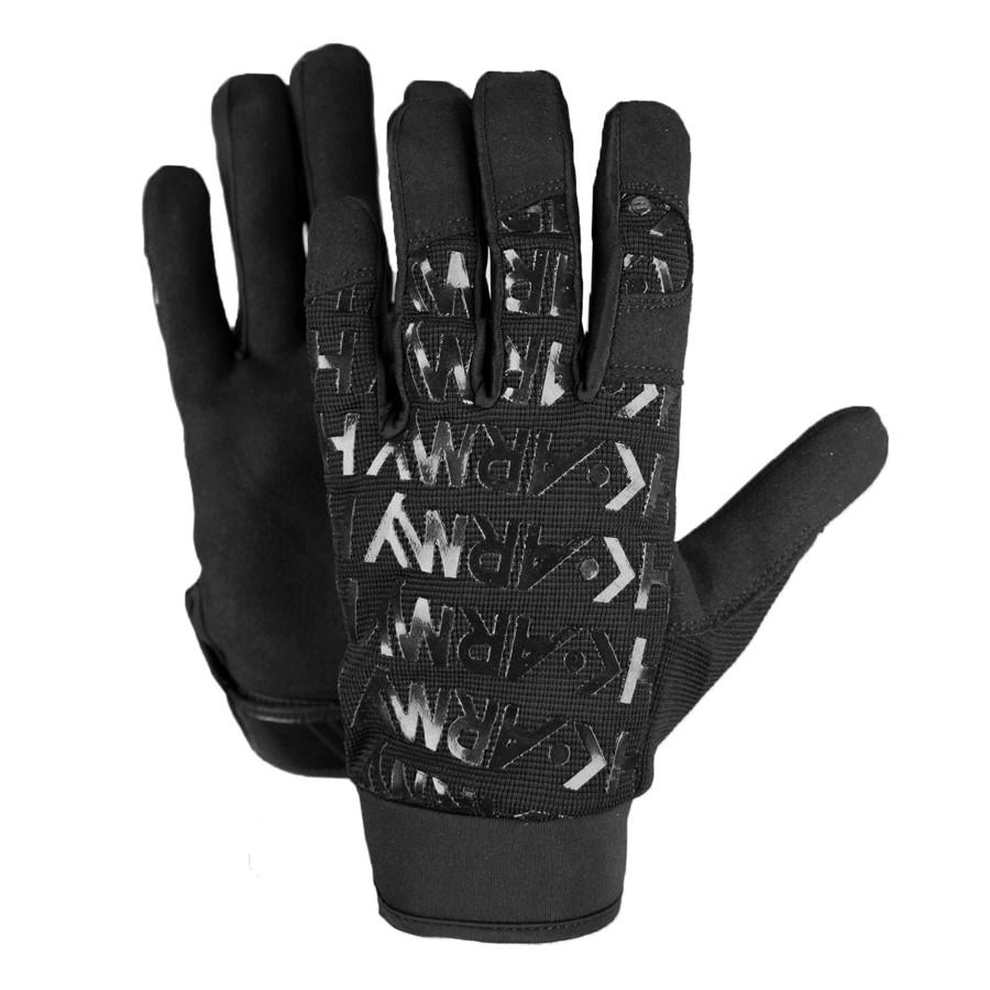 HK Army HSTL Line Full Finger Gloves - Black - Small - HK Army