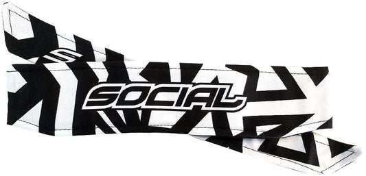 Social Paintball Long Tie Headband - Psycho Maze - Social Paintball