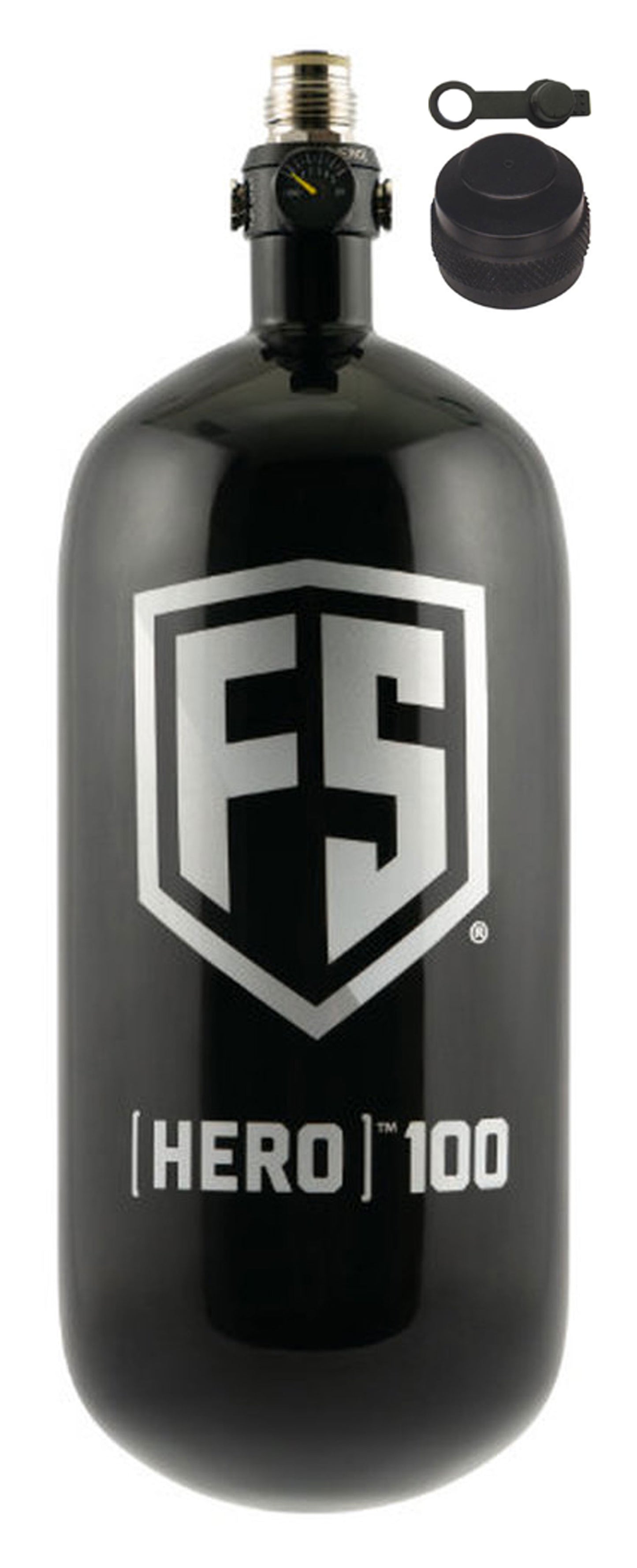 First Strike HERO 2.0 100ci 4500psi HPA Nitrogen Paintball Tank PB