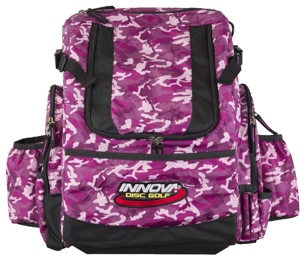 Innova HeroPack Backpack Disc Golf Bag - Magenta Camo - Innova