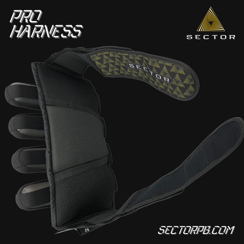 Sector Paintball Pro Harness 4+7 Black