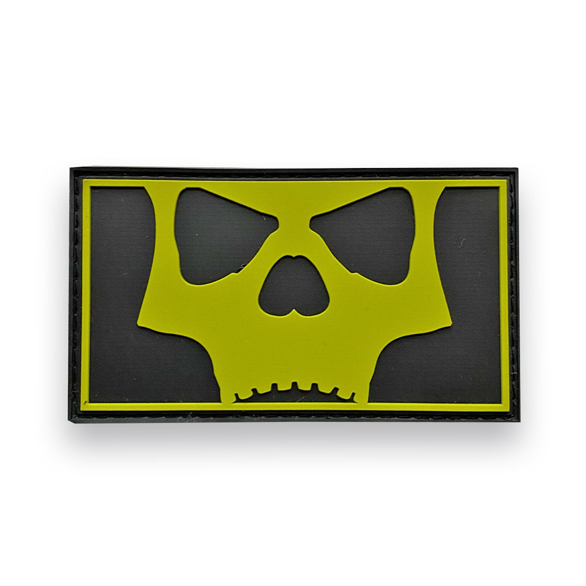 Infamous Paintball "Icon Skull" Full Style Patch - Black Volt