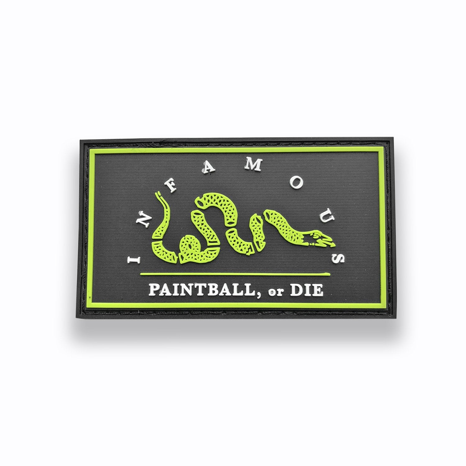 Infamous Paintball Paintball or Die Patch (3.5x2) - Infamous