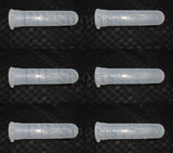 Empire JT Paintball 140rd Pod Clear - 6 Pack - JT