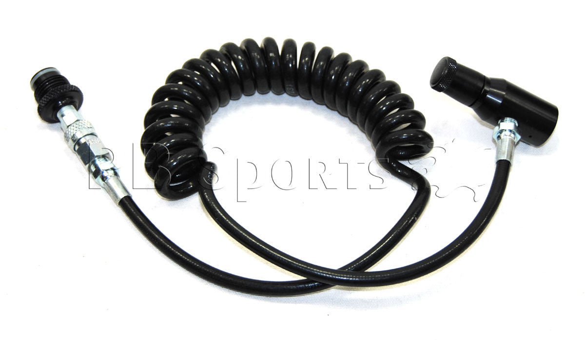 JT Paintball Coil Remote Line with QD - JT