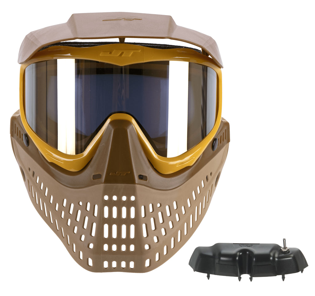 JT Spectra Proflex LE Goggle Brown/Tan/Gold w/ Prism 2.0 Gold + Vo