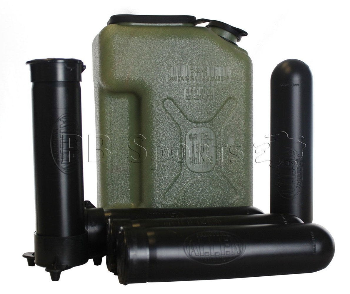 APP Paintball Jerry Can with 5 Pods and Pod Pal - Allen Paintball Products