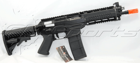 King Arms Full Metal Blow Back SIG 556 Shorty Airsoft AEG - Classic Army