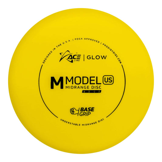 Prodigy Ace Line M Model US Midrange Disc - Basegrip Glow Plastic