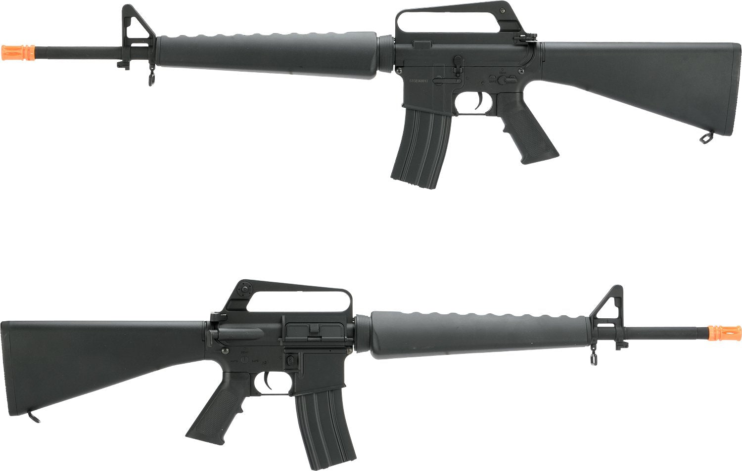 CYMA Full Size M16A1 / M16 Vietnam Full Metal Airsoft AEG Rifle - Black - Evike