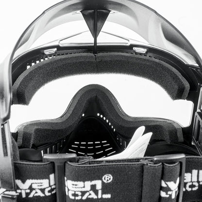 Valken MI-5 Paintball Airsoft Goggle Mask System - Black - Valken Paintball
