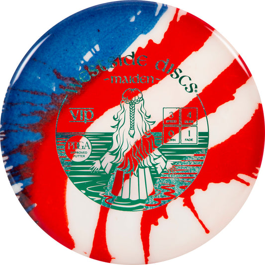 Westside Discs VIP Maiden MyDye American Flag Disc