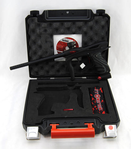 Used G.I. Milsim Nano 50 Cal Paintball Gun - Black/Red - G.I. Sportz